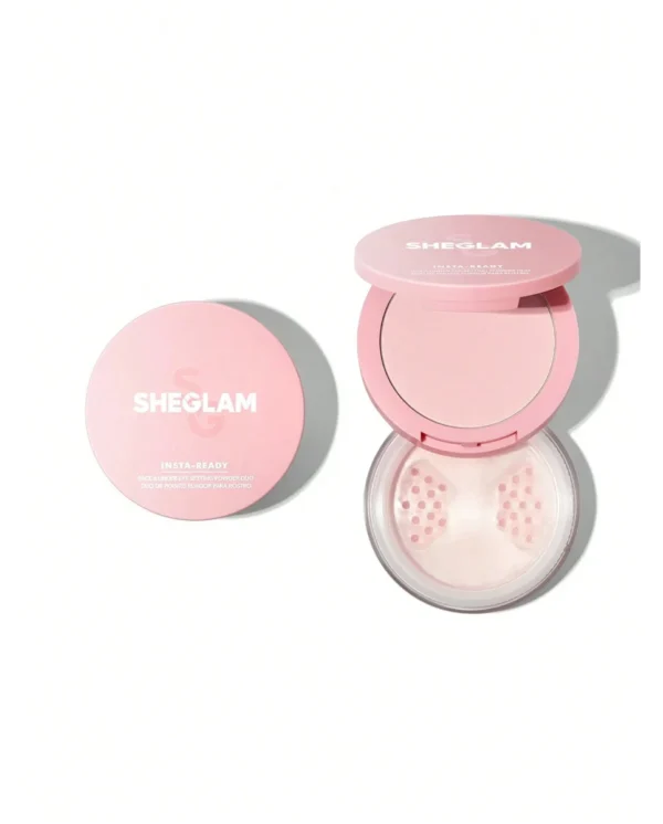 Insta-Ready Face & Under Eye Setting Powder Duo - ثنائي بودرة التثبيت للوجه وتحت العين من شجلام (SHEGLAM)